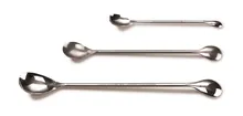 Spatulă dublă din oțel inoxidabil, lungime 210 mm, 1 bucată