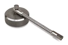 Capac cu filet de înlocuire 1 1/2 inch, oțel inoxidabil, garnituri din PTFE, 1 bucată