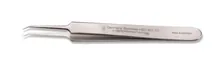 Micropensetă, tip nr. 5-45, îndoită la 45°, lateral, Lățimea vârfului 0.3 mm, L 110 mm