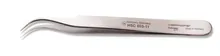 Micropensetă, tip nr. 7, curbată, lățimea vârfului 0.2 mm, lungime 110 mm