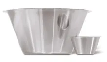 Boluri din oțel inoxidabil, conice, tip adânc, 0,5 l, 1 bucată