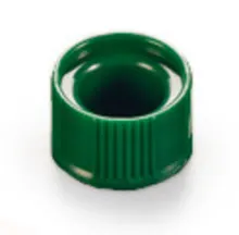 Capac pentru flacoane de reacție SnapTwist(TM), HDPE, verde, 1000 bucăți