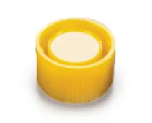 Capac pentru flacoane de reacție SnapTwist(TM), HDPE, galben, 1000 bucăți