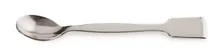 Spatulă lingură, oțel inox 18/10, Ø 25 mm, mâner plat, lungime totală 300 mm