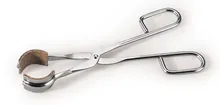 Clește pentru pahare Berzelius, oțel inoxidabil, 220 mm, Ø fălci 40 mm, 1 bucată
