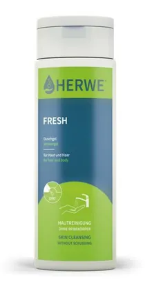 Gel de duș HERWE FRESH, flacon 250 ml, 1 bucată