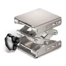 Rotilabo®-jack Mini, 75 x 80 mm, oțel inoxidabil, reglabil 49-147 mm