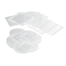 Lamele de acoperire de precizie, Ø 12 mm, sticlă borosilicată, 0.17 ± 0.005 mm, 1000 bucăți
