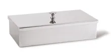 Tăvițe pentru instrumente, capac cu buton, L 200, l 100, Î 50 mm, 1 bucată