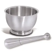 Rotilabo®-mortars, oțel inoxidabil, incl. pistil, 1 bucată