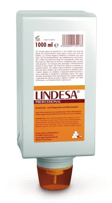 LINDESA® cremă de protecție și îngrijire a pielii, parfumată, flacon dozator 1000 ml