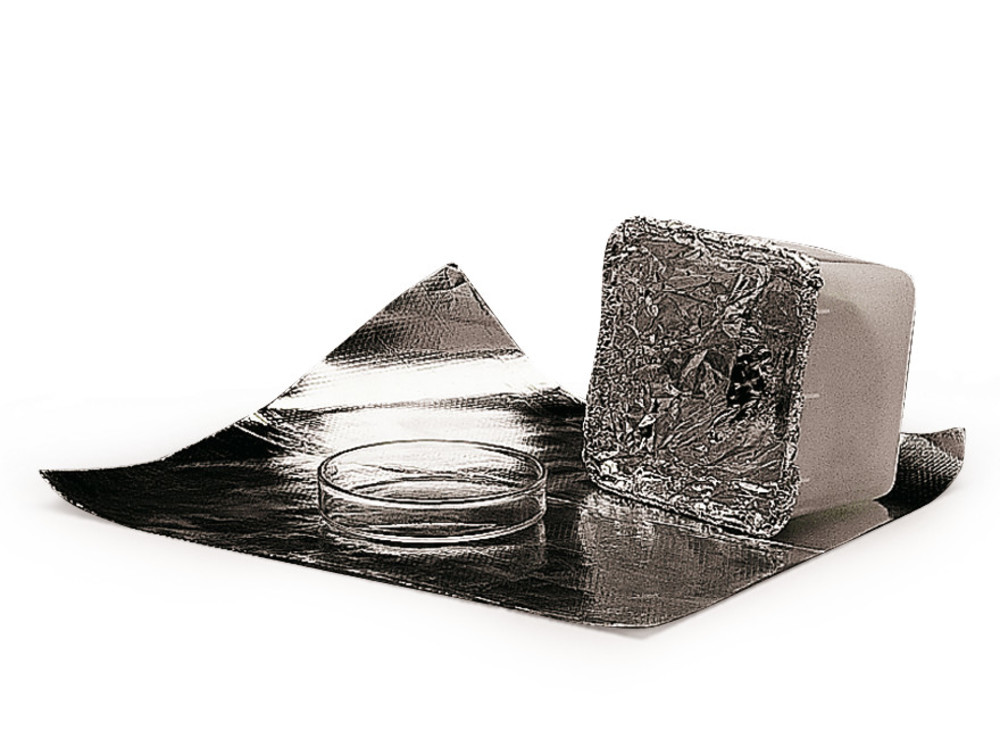 ROTILABO® aluminium foil, Thickn 30µm, width 150mm, length 150mm, 1000 unit(s) — Carl Roth, cod 2271.1