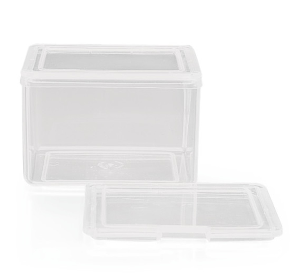 Staining box, TPX, L 101 x W 81 x H 70 mm, 20 slides, 4 unit(s)