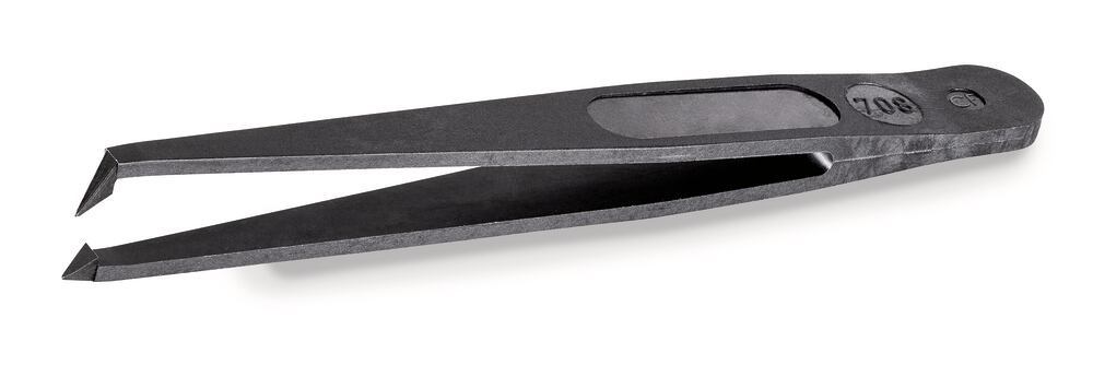 ROTILABO® plastic tweezers, Angled tip very fine, 50 unit(s) — Carl Roth, cod 22AH.1