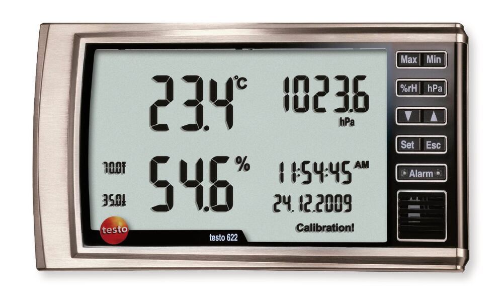 Thermohygrometer testo 622, With barometer, 1 unit(s)