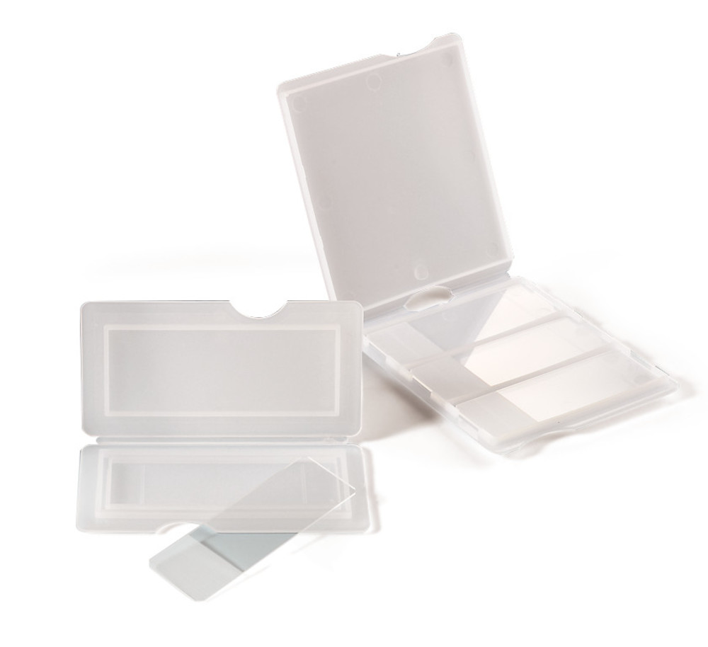 Transport boxes, PP, L 50 x W 100 mm, for 1 slide, 10 unit(s)