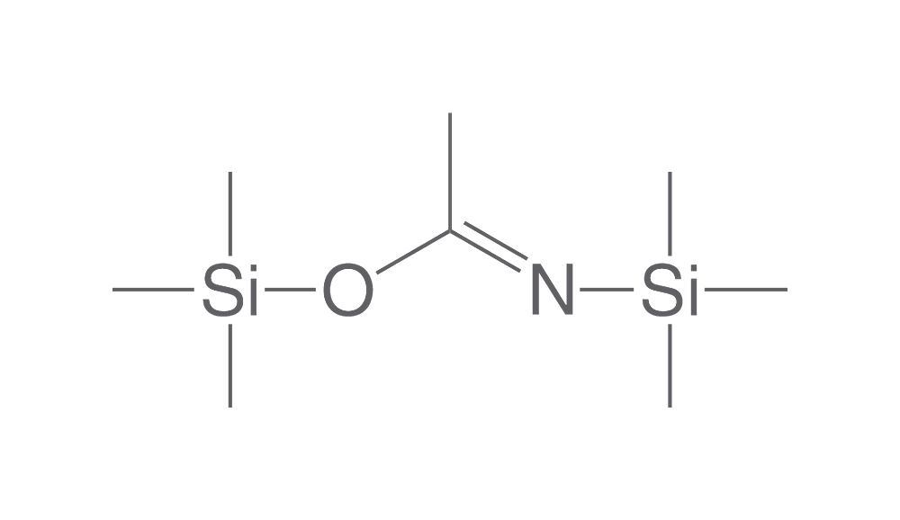 N,O-Bis(trimethylsilyl) acetamide, min. 98 %, for GC, 25 g, glass
