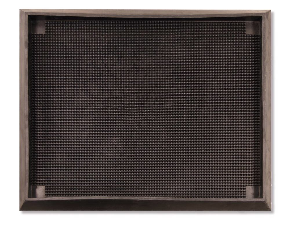 Hygiene flow gate, Natural rubber, black, 98x81 cm x 47 mm, 1 unit(s)