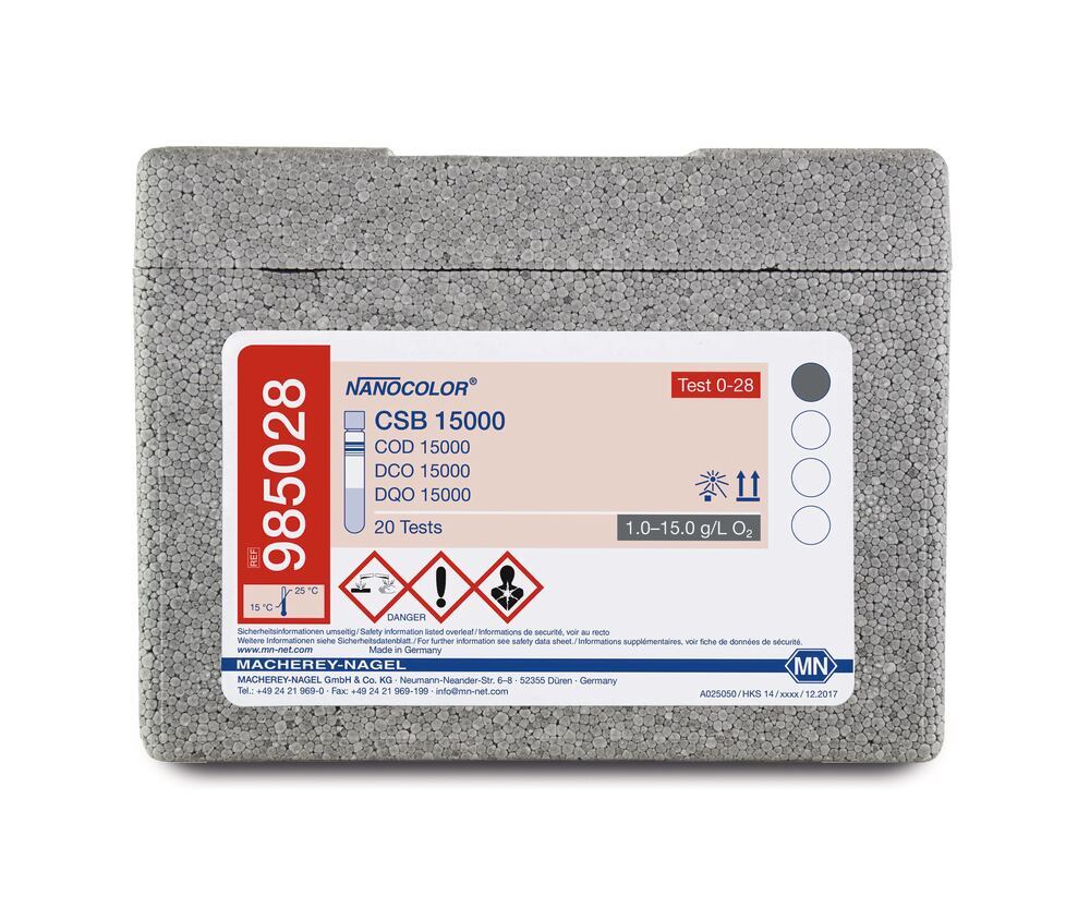 NANOCOLOR® round cuvette test, COD 15,000, 1 unit(s)