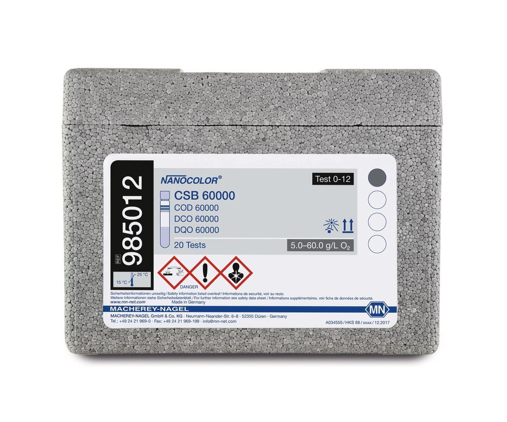 NANOCOLOR® round cuvette test, COD 60,000, 1 unit(s)
