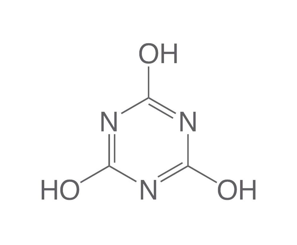Cyanuric acid, min. 98 %, 250 g, plastic