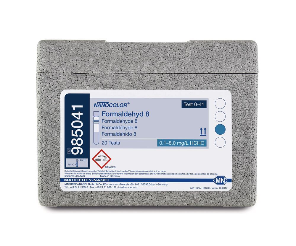 NANOCOLOR® round cuvette test , Formaldehyde 8, 1 unit(s)