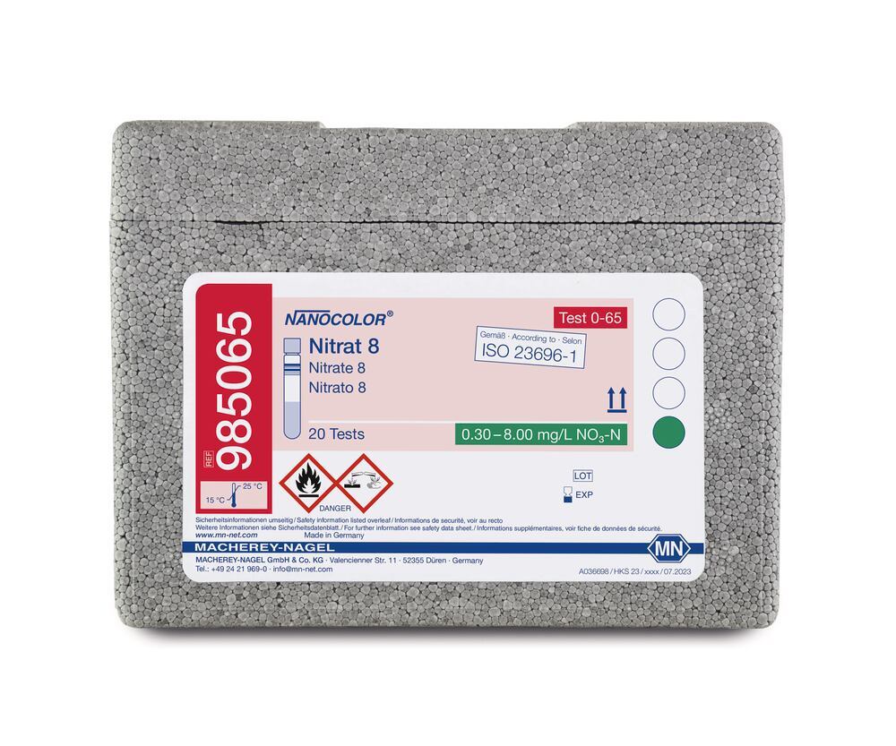 NANOCOLOR® round cuvette test, Nitrate 8, 1 unit(s)