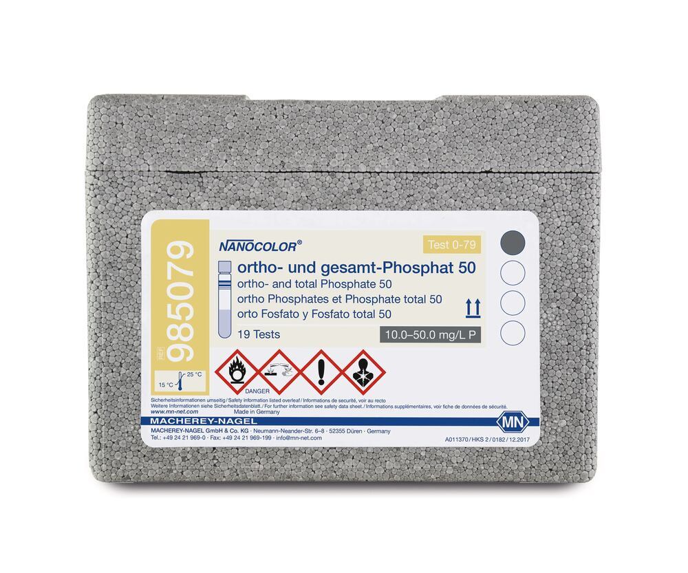 NANOCOLOR® round cuvette test, Phosphate 50 ortho + total, 1 unit(s)