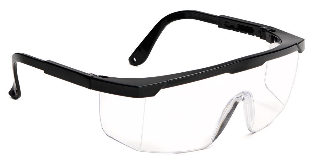 BL130 safety glasses, Black frame, clear lens, UV filter, 1 unit(s)