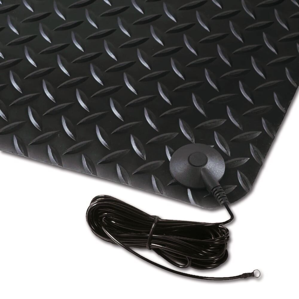 Ergonomic ESD workplace mat, Notrax 826 Diamond Stat, 91x150 cm, 1 unit(s)