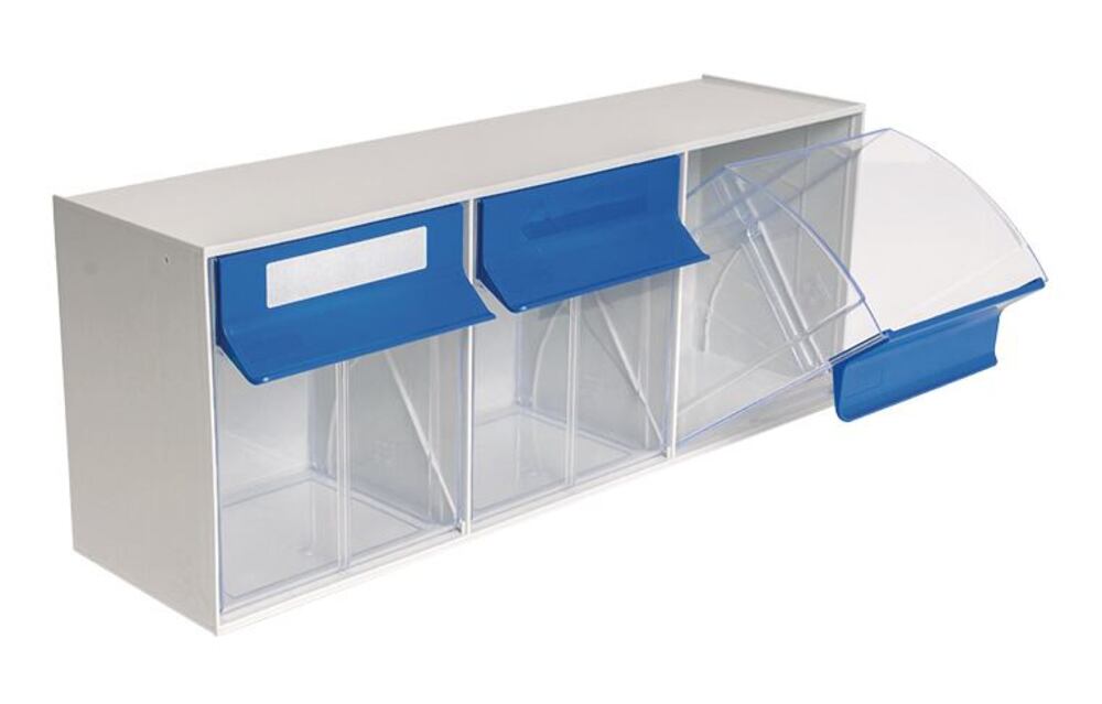 MultiStore storage containers, 3 compartments, 1 unit(s)