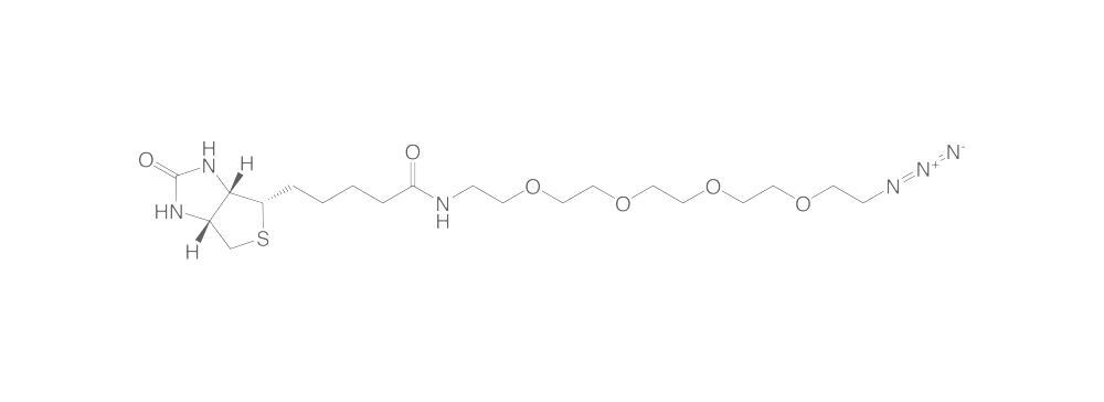 Biotin-PEG4-azide, min. 95 %, 5 mg, plastic