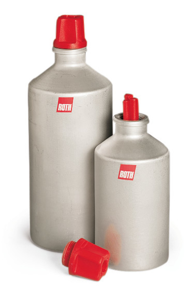 Safety flask, aluminium, 400 ml, 1 unit(s)