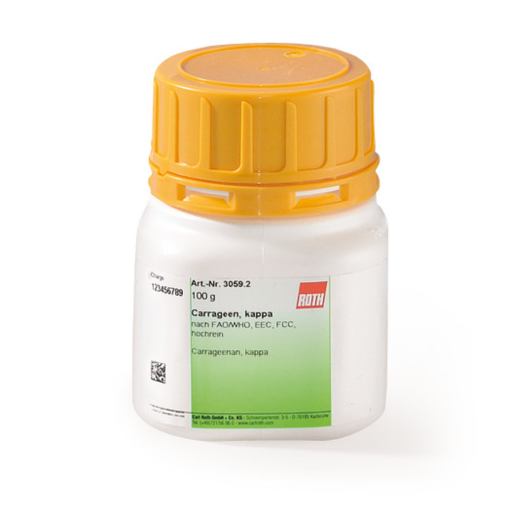 Carrageenan, kappa, highly pure, 25 g, plastic