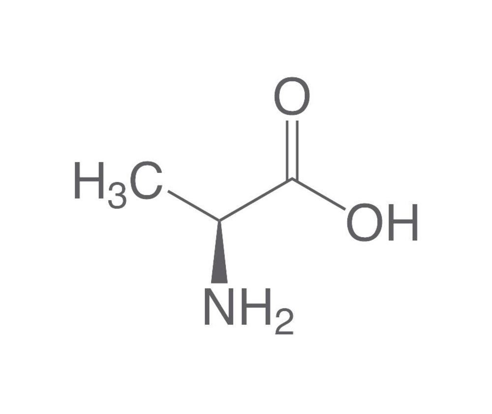 L-Alanine, min. 99 %, for biochemistry, 25 g, plastic