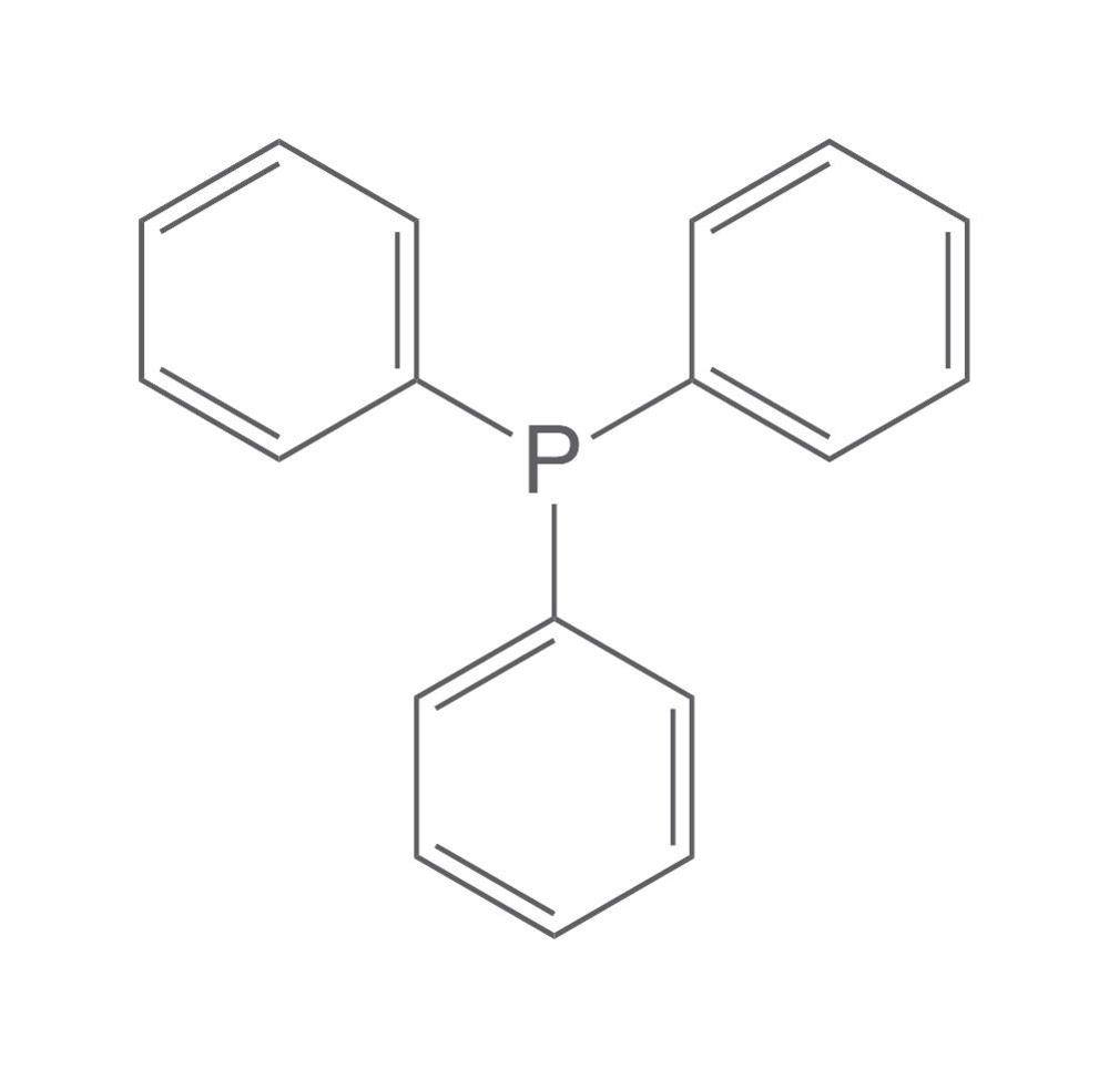 Triphenylphosphine, min. 99,5 %, for synthesis, 100 g, plastic
