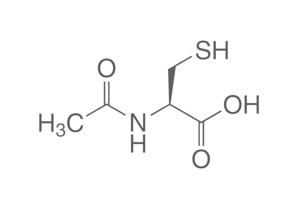 N-Acetyl-L-cysteine, min. 98 %, for biochemistry, 100 g, glass