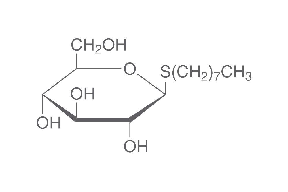 n-Octyl-beta-D-thioglucopyranoside, min. 95 %, for biochemistry, 500 mg, glass