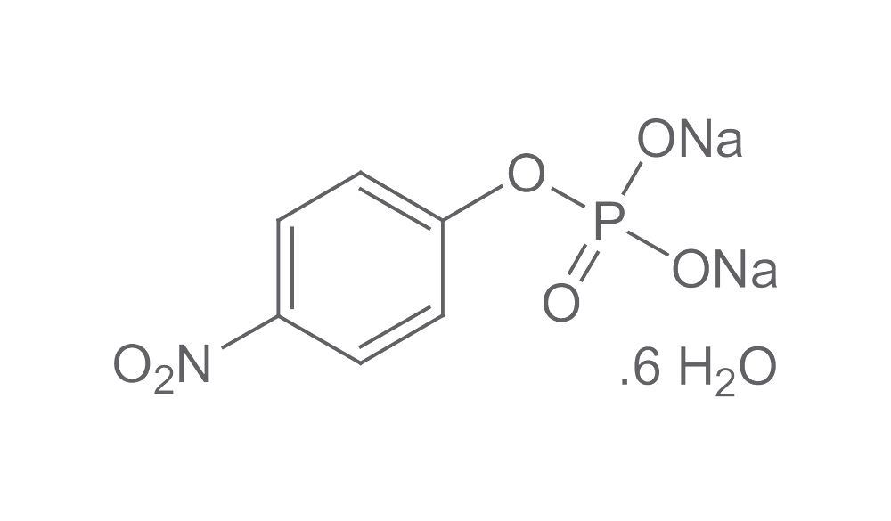 4-Nitrophenyl phosphate disodium salt hexahydrate, 25 g, >=99 %