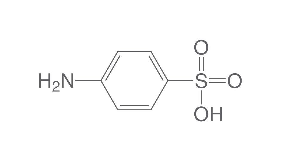 Sulphanilic acid, min. 98 %, p.a., ACS, 100 g, plastic