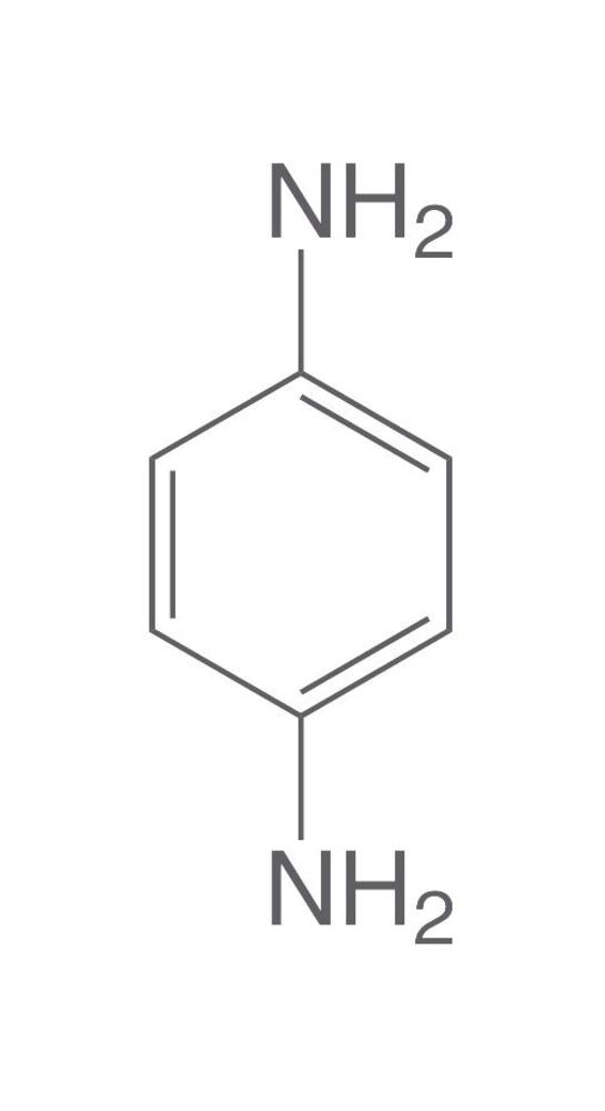 1,4-Phenylenediamine, min. 99 %, for synthesis, 100 g, glass