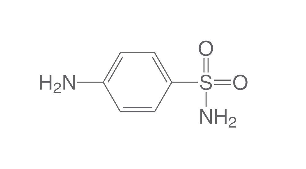 Sulphanilamide, min. 99 %, for biochemistry, 100 g, plastic