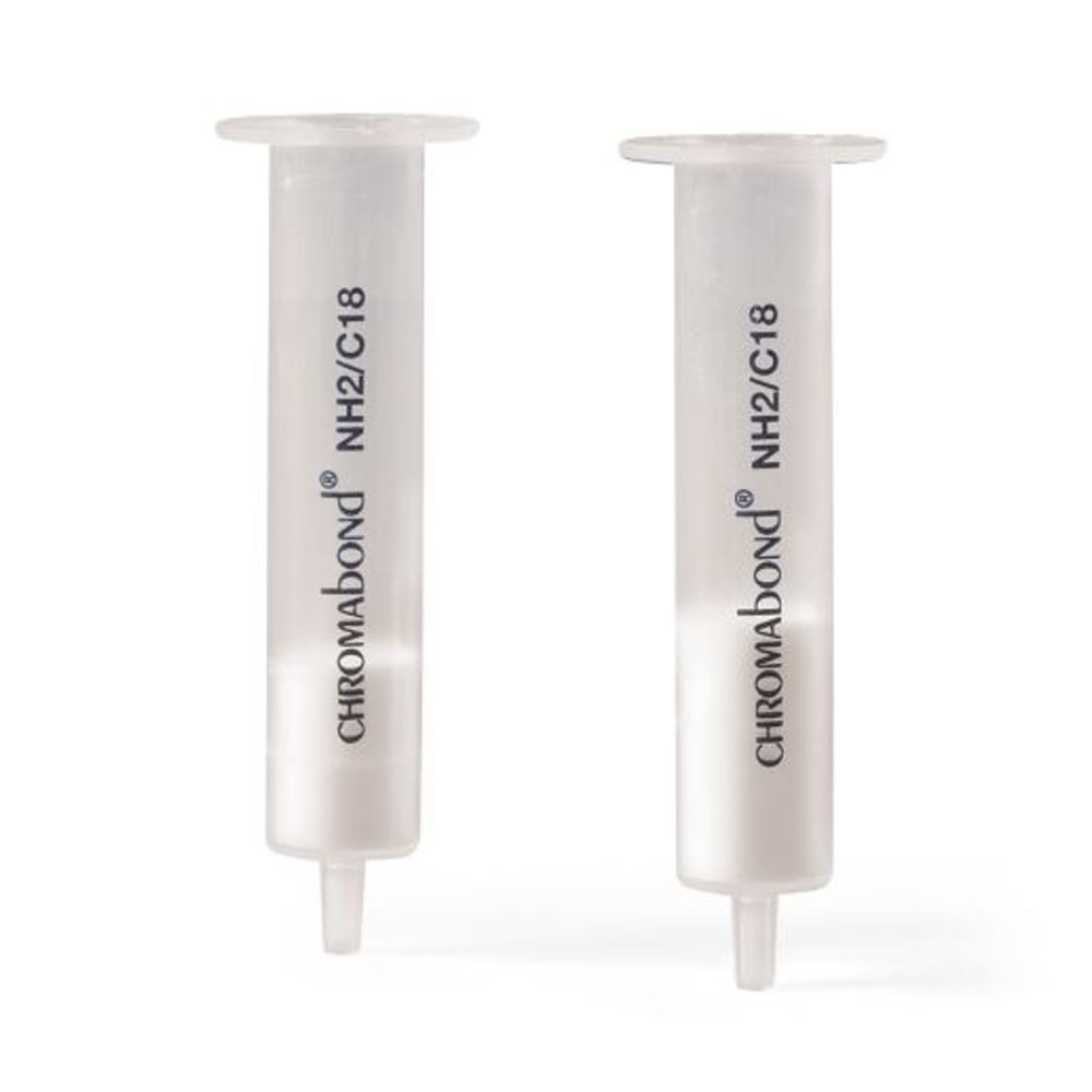 SPE-Polypropylene column CHROMABOND®, NH2/C18, 6ml vol.,abs. weight 500/1000mg