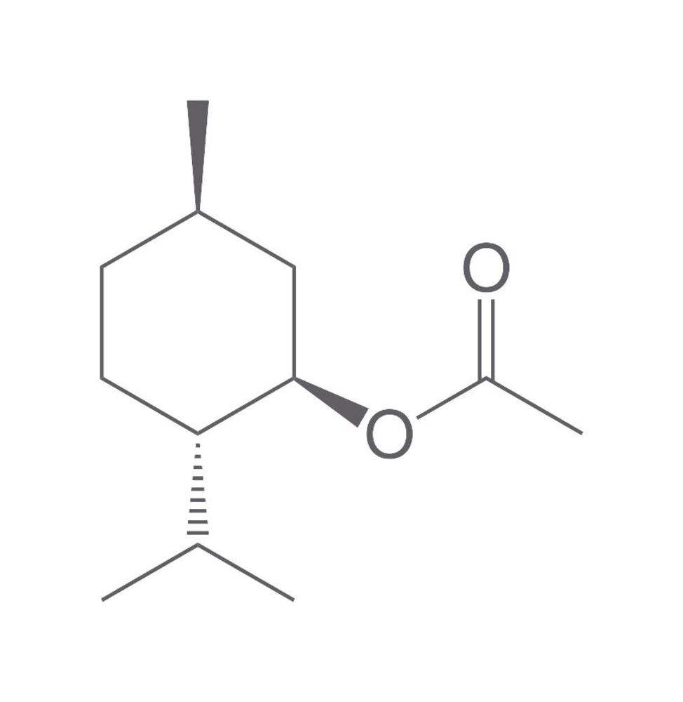 Acetic acid (L)-menthyl ester, ROTICHROM® GC, 1 g, glass