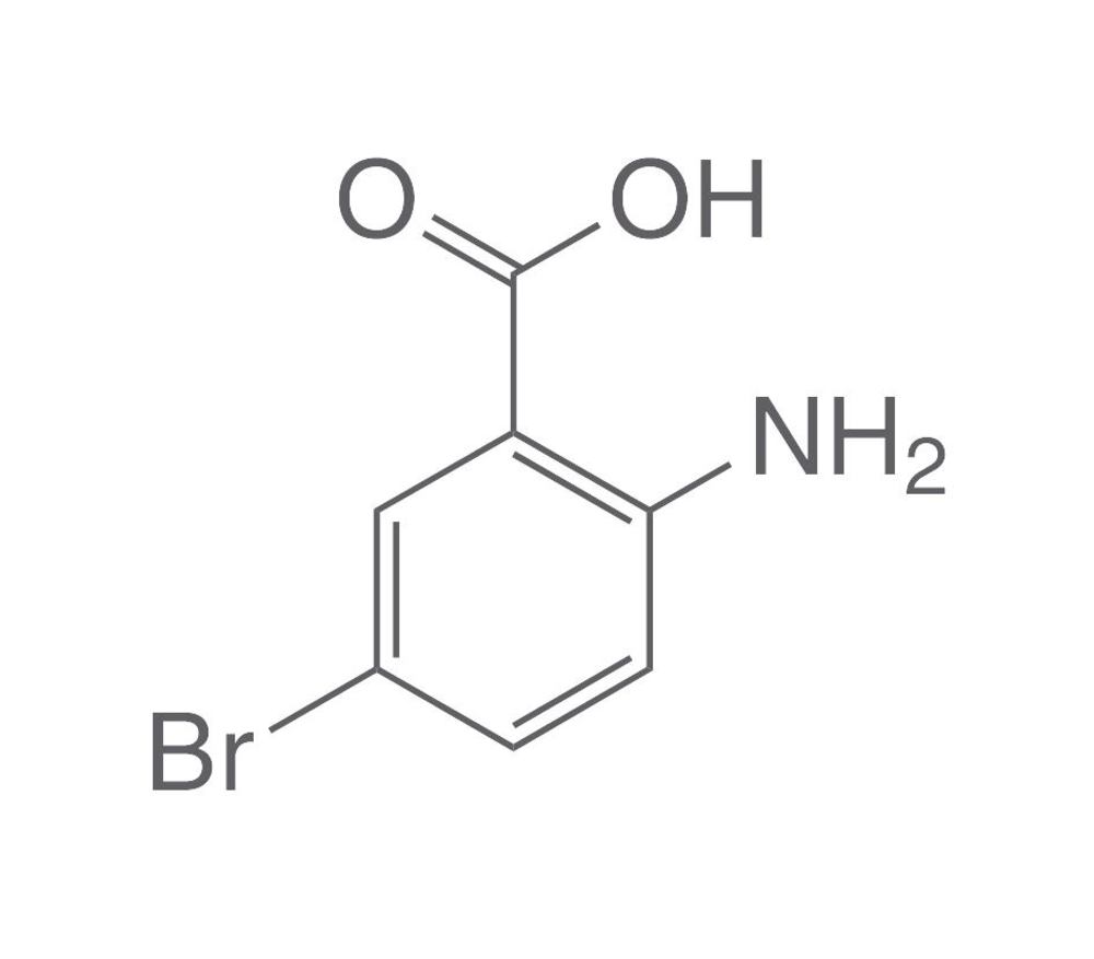 2-Amino-5-bromobenzoic acid, min. 95 %, for biochemistry, 5 g, plastic