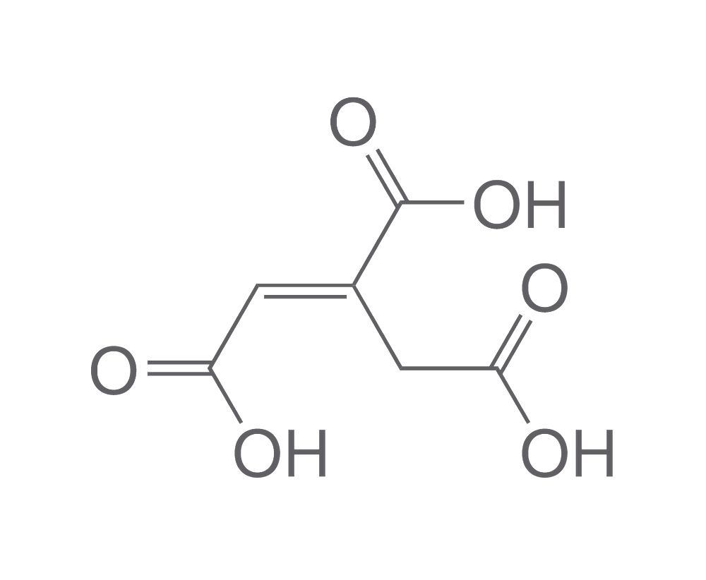 trans-Aconitic acid, min. 98,0 %, 10 g, plastic