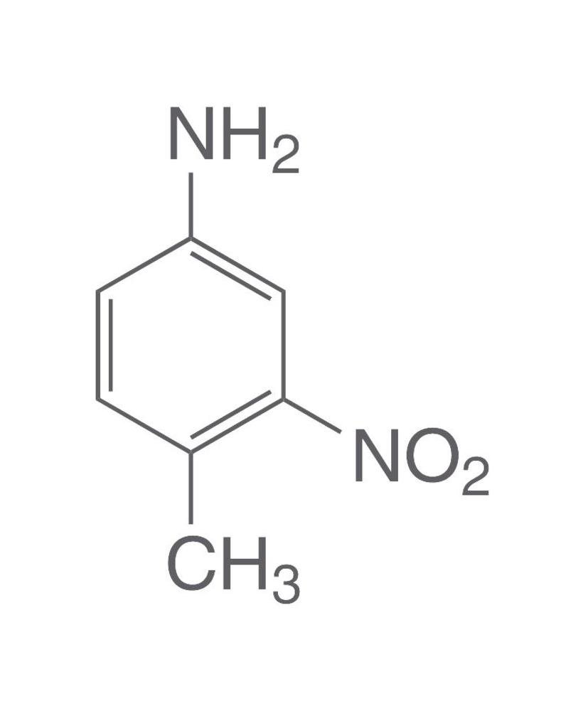 4-Methyl-3-nitroaniline, min. 99 %, for synthesis, 50 g, glass