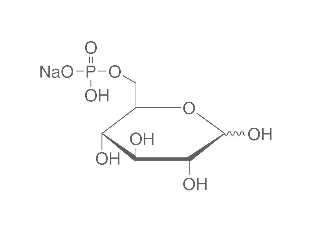 D-Glucose-6-phosphate Mononatrium salt, min. 97 %, for biochemistry, 5 g