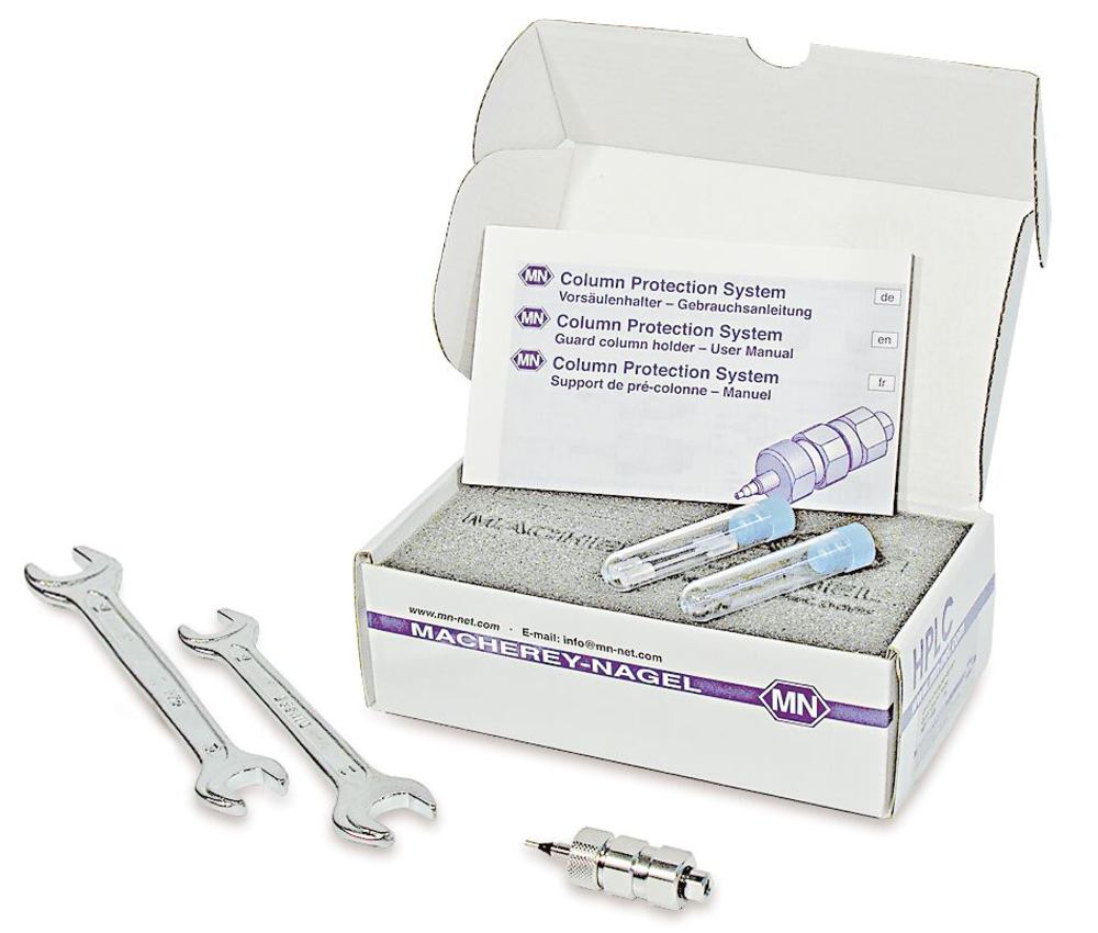 Column Protection System, for HPLC columns with 1/16 inch fittings, 1 set