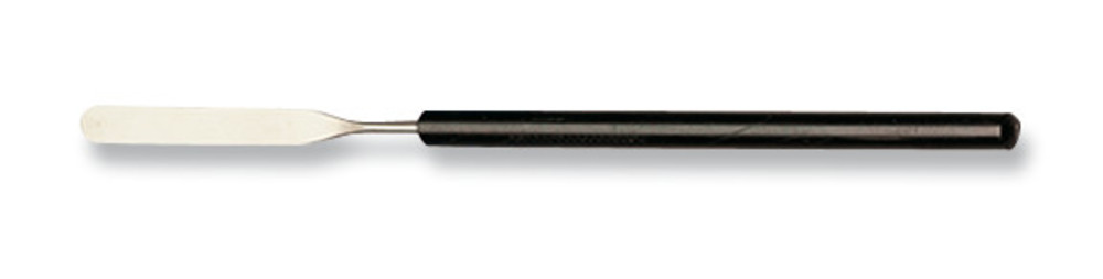 Micro-spatulas, 18/10 steel, plastic handle, Ø 6 mm, W 4 mm, L 160 mm, 1 unit(s)
